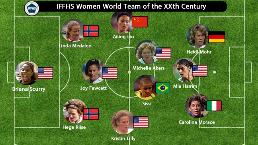 تیم منتخب زنان در قرن بیستم