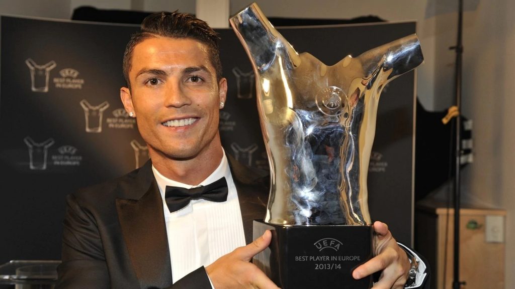 کریستیانو رونالدو رکورددار کسب جایزه بهترین بازیکن سال اروپا
