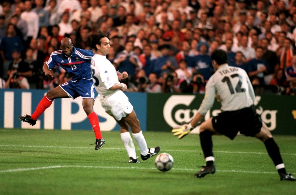 گل سیلوین ویلتورد به ایتالیا در فینال یورو 2000