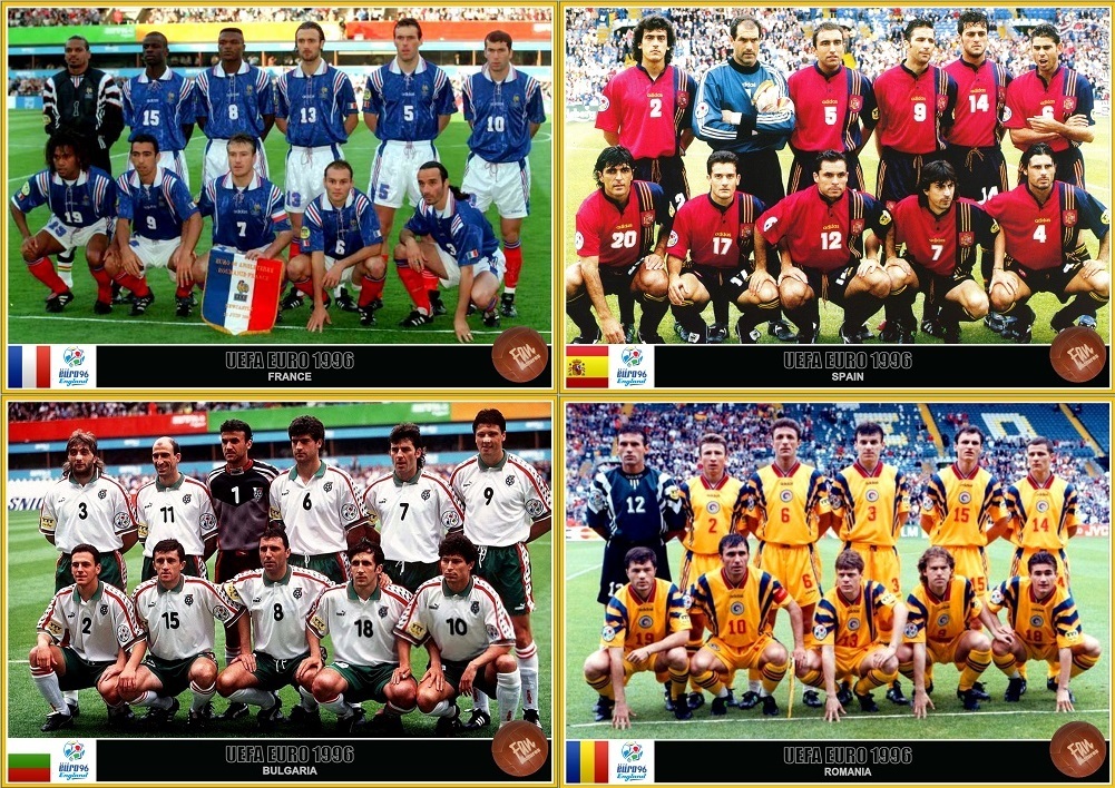 تیم های گروه B در یورو 96