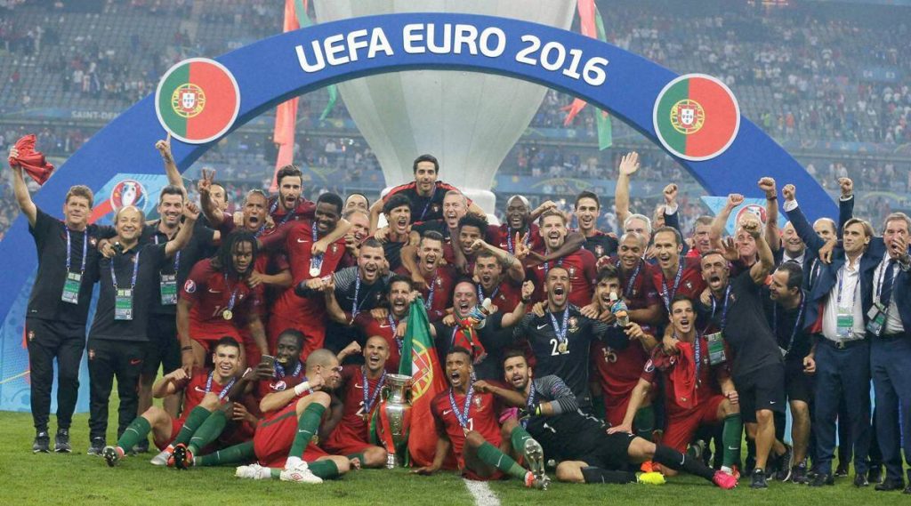 تیم ملی پرتغال قهرمان یورو 2016