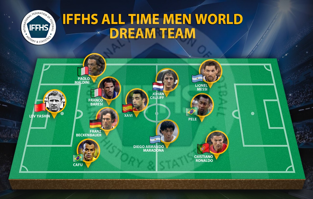 تیم منتخب تاریخ فوتبال از نگاه IFFHS