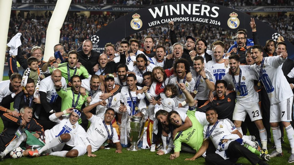 رئال مادرید در سال 2014، دهمین قهرمانی اش در لیگ قهرمانان اروپا را جشن گرفت
