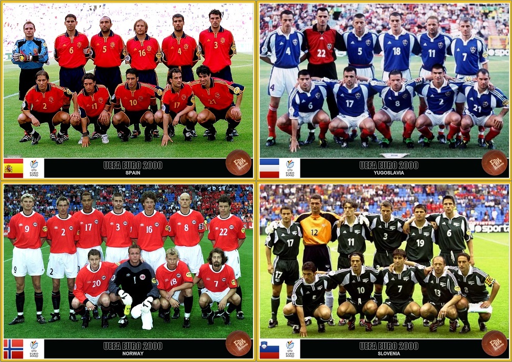 ترکیب تیم های گروه C در یورو 2000
