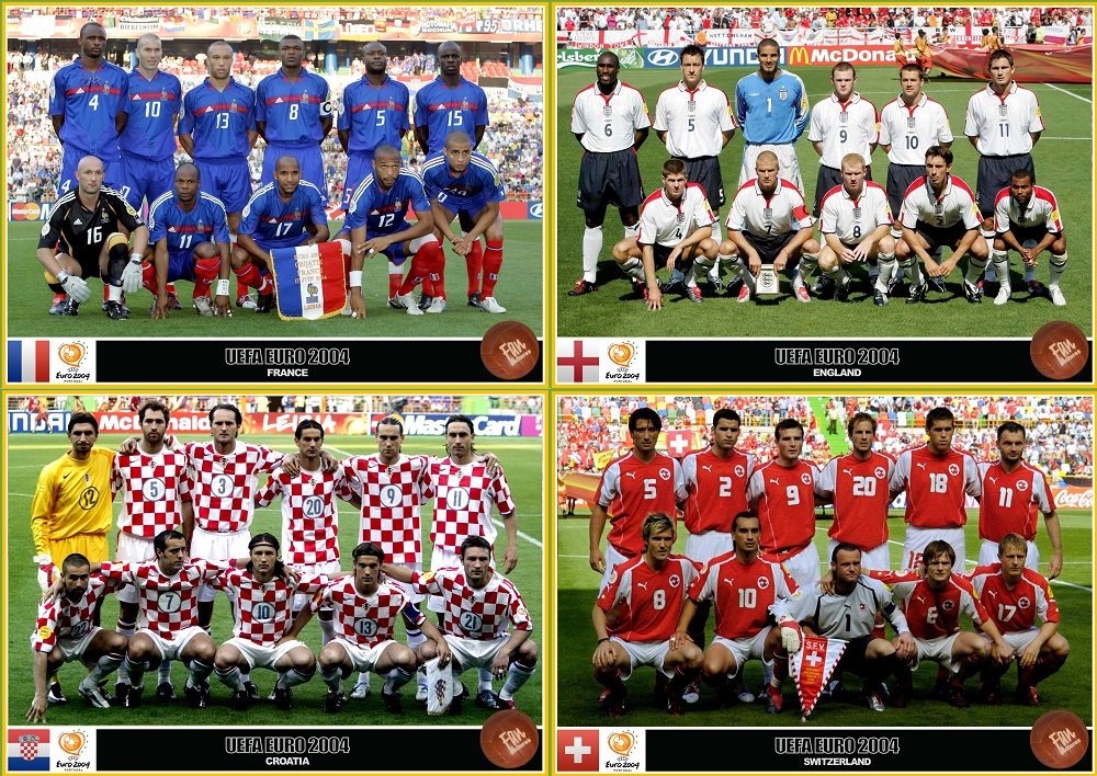ترکیب تیم های گروه B در یورو 2004