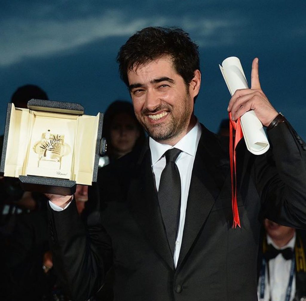 اولین جایزه نخل طلایی در ایران در دستان شهاب حسینی