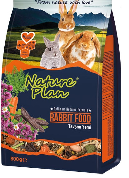 غذای خرگوش نیچر پلن مدل Rabbit Food