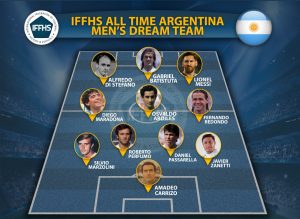 تیم منتخب تاریخ آرژانتین از نگاه IFFHS