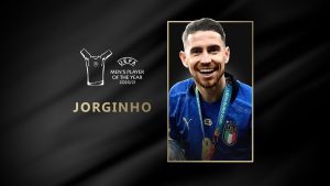 جورجینیو بهترین بازیکن اروپا در فصل 2020/21