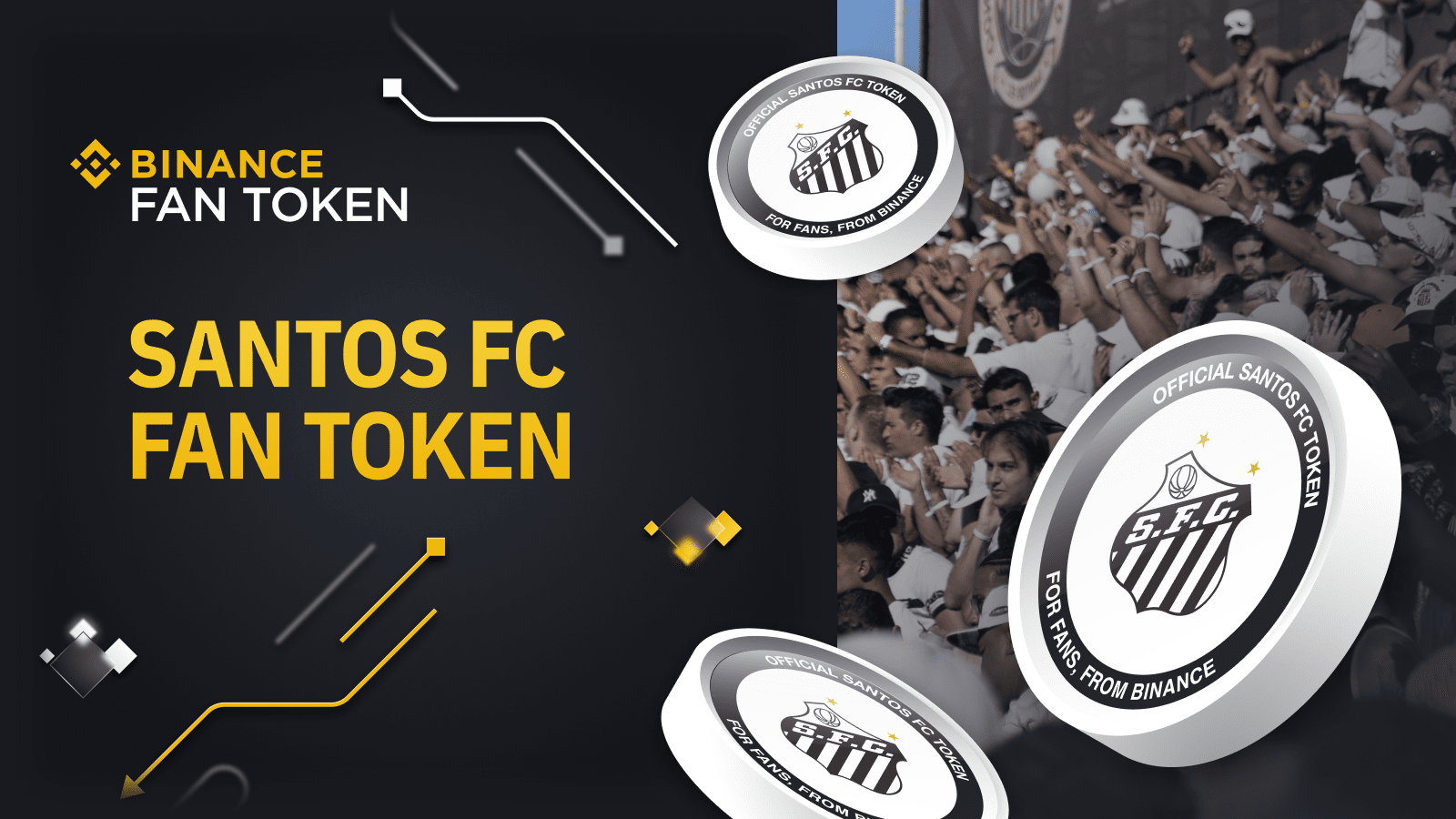 معرفی توکن هواداری باشگاه سانتوس Santos FC Fan Token (SANTOS) در صرافی بایننس