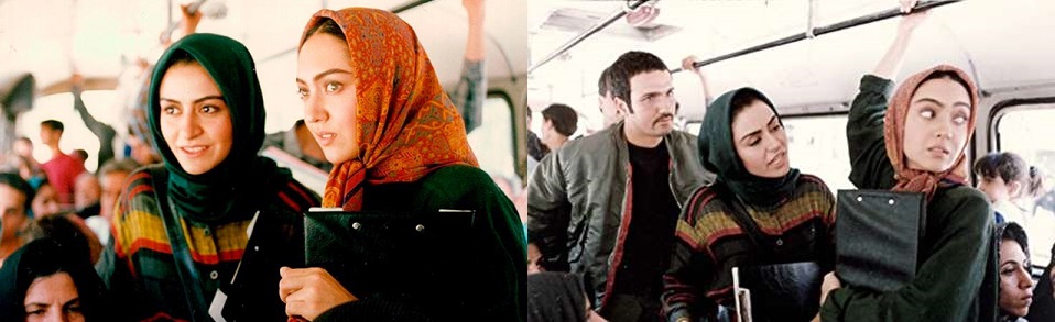 نیکی کریمی، مریلا زارعی و محمدرضا فروتن در فیلم دو زن