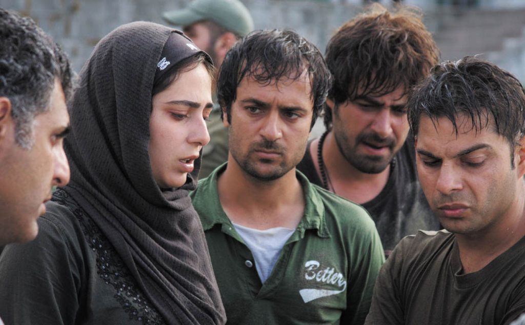 رعنا آزادی ور، احمد مهرانفر، شهاب حسینی، پیمان معادی و مانی حقیقی در فیلم درباره الی