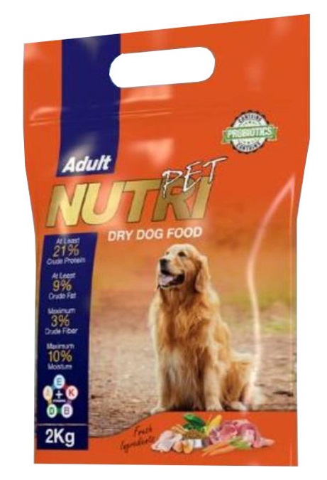 غذای خشک سگ نوتری پت مدل Adult 21Percent Probiotic