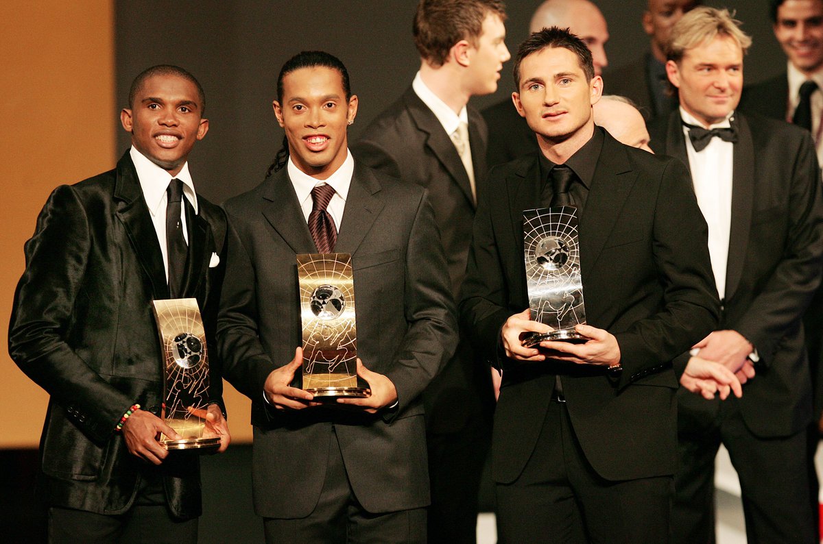 جایزه بهترین بازیکن سال جهان (FIFA World Player of the Year) خوبو