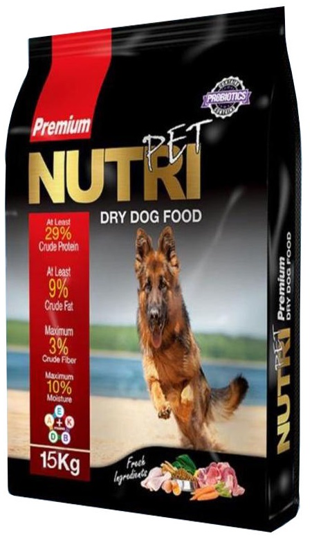 غذای خشک سگ نوتری پت مدل Premium 29 Percent PROBIOTICS
