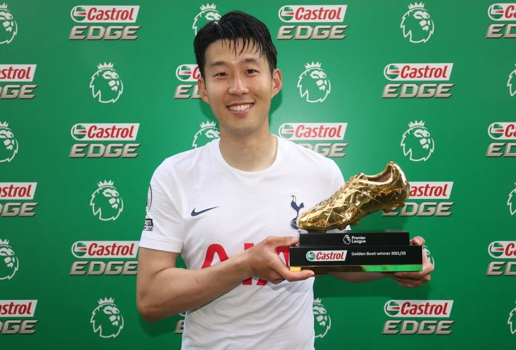سون هیونگ مین اولین آقای گل آسیایی لیگ برتر انگلیس