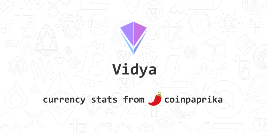 ارز دیجیتال ویدیا Vidya