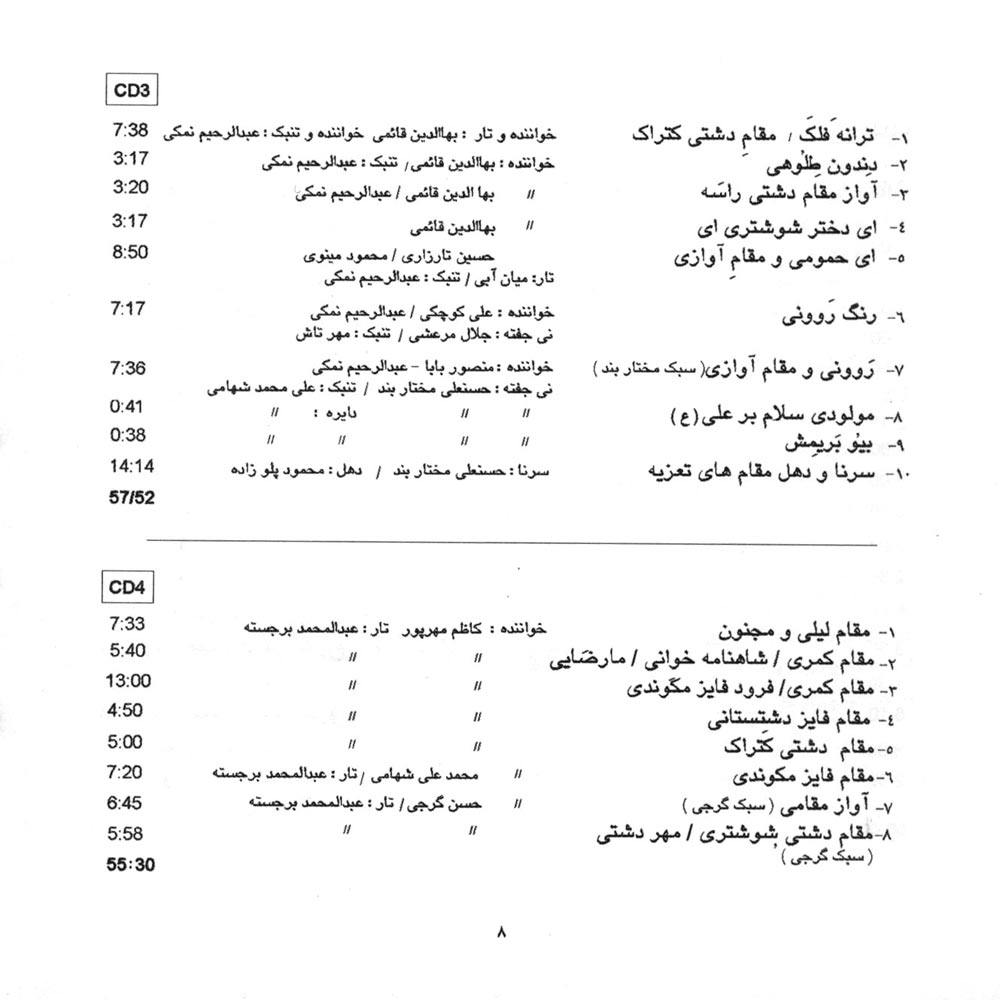 آلبوم موسیقی نواحی ایران – موسیقی شوشتر از مهشید نقاشپور