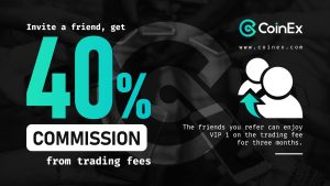 CoinEx Invite a Friends Bonus – Up to 40% of Trading Fee