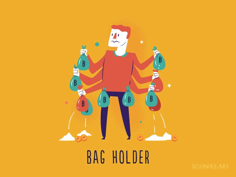 آشنایی با اصطلاح بگ هولدر (Bag Holder) در رمزارزها