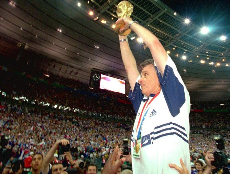 ایمه ژاکه سرمربی تیم ملی فرانسه در جام جهانی 1998