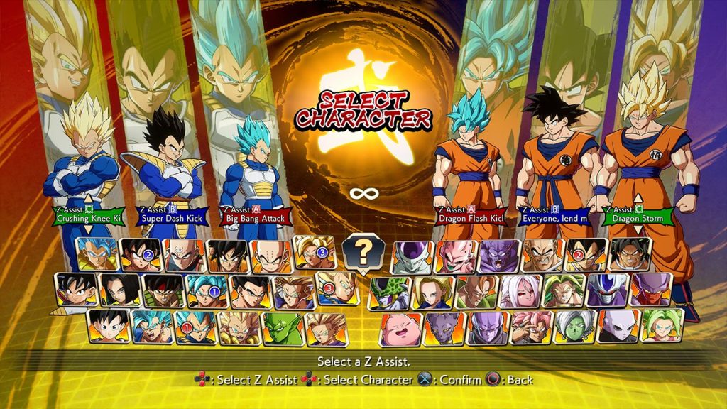 شخصیت های بازی Dragon Ball FighterZ