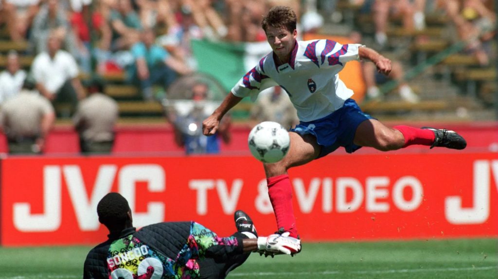 اولگ سالنکو رکورددار گلزنی در یک مسابقه جام جهانی