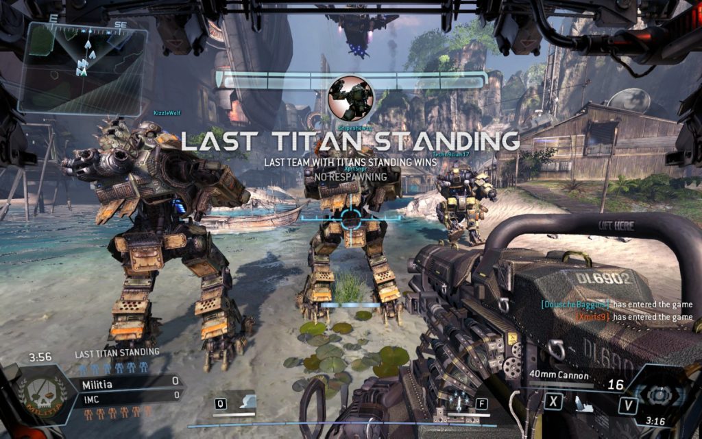 حالت last titan standing