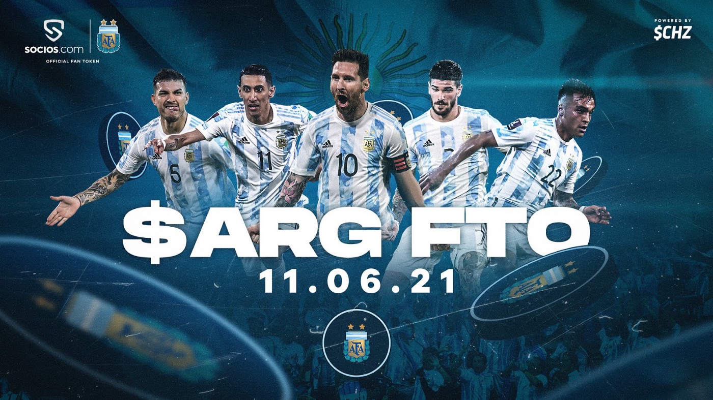 معرفی ارز دیجیتال تیم ملی آرژانتین Argentine Football Association Fan Token (ARG)