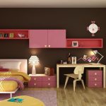 طراحی اتاق خواب کودک دخترانه ساده