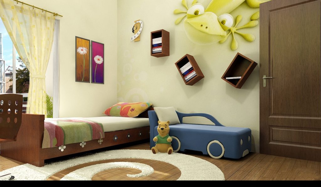 ایده طراحی دکوراسیون اتاق خواب پسرانه