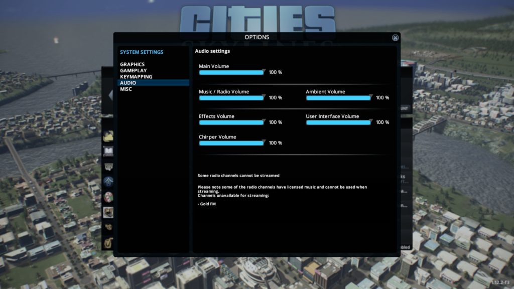 صدا در بازی Cities: Skylines