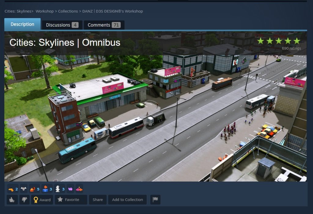 اشتراک گذاری محتوا در بازی Cities: Skylines