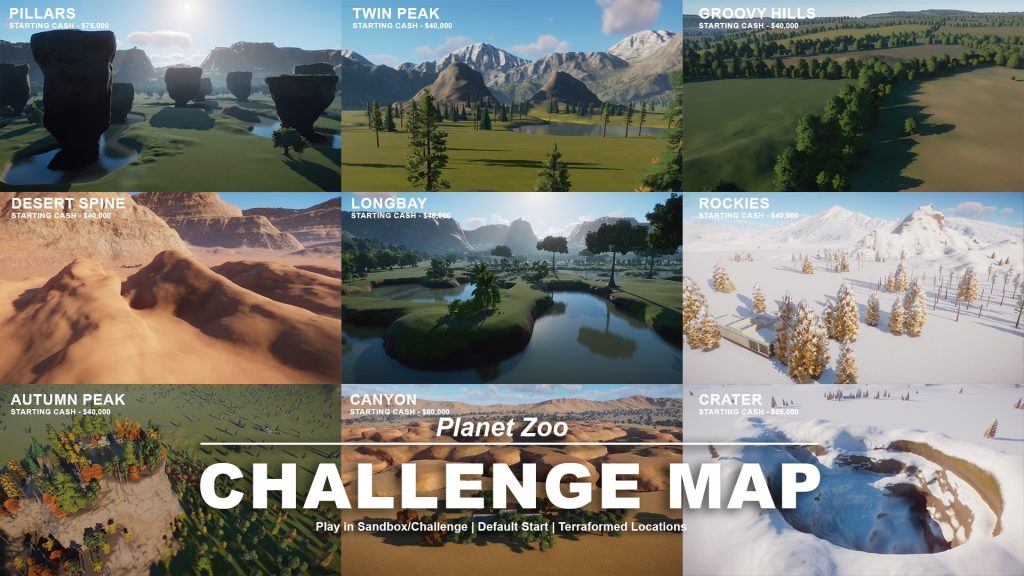 حالت Challenge Mode در بازی Planet Zoo