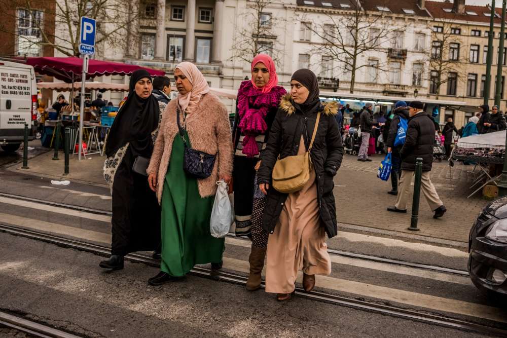مهاجران مسلمان ساکن بروکسل