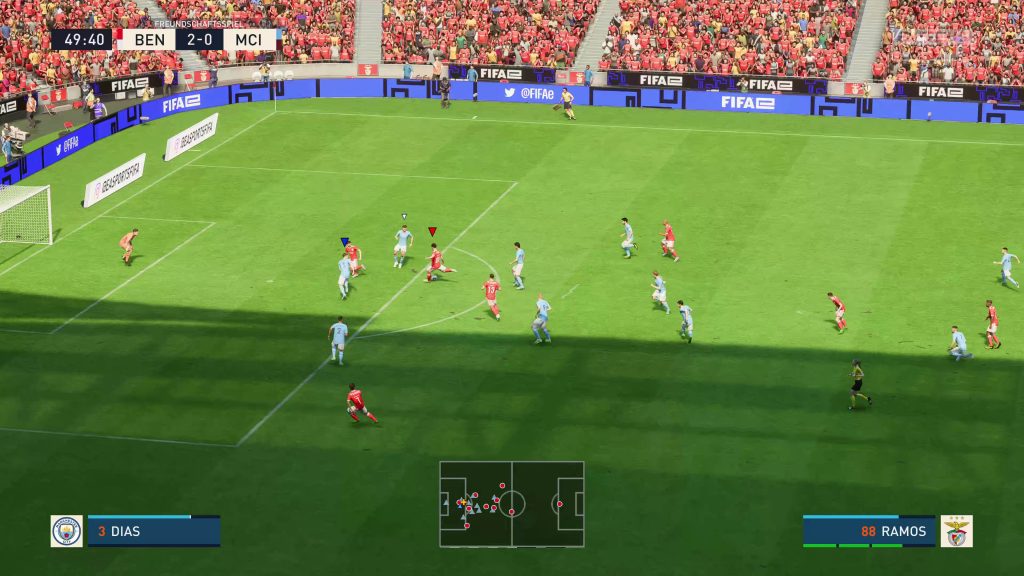 پاس و شوت در بازی FIFA 23