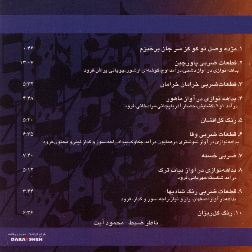 آلبوم تکنوازان از ایزد کاویانی و عباس تهرانی تاش