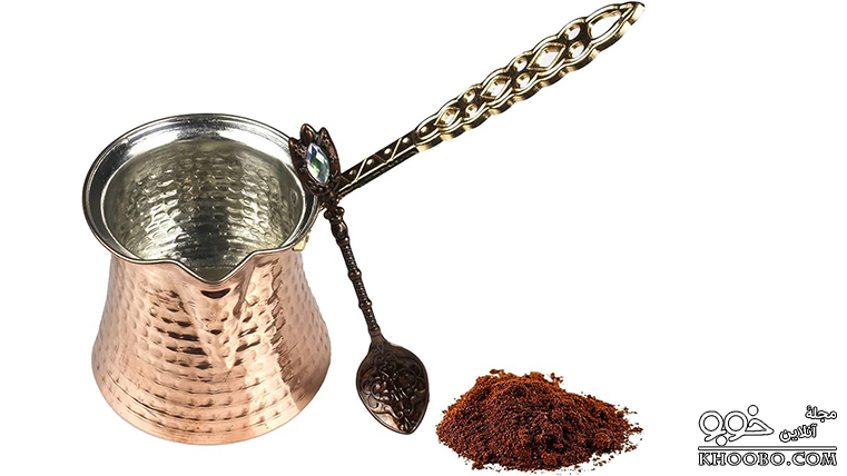 قهوه‌جوشِ سنتی مخصوص ترکیه، «جَزوه»