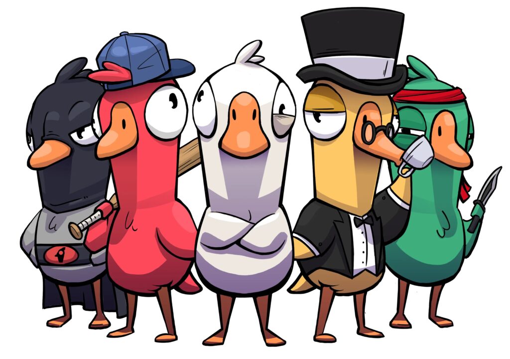 نقش های بازی Goose Goose Duck